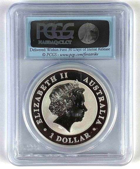 PCGS Graded 2013-P Australia $1 Koala 1oz .999 Fine Silver Coin MS69
