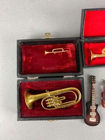 Group of Assorted Instrument Pins and Miniatures