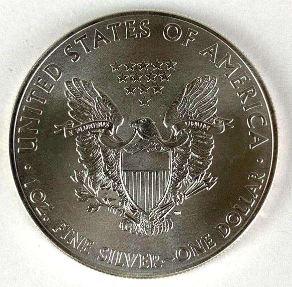 2014 US Mint American Silver Eagle 1 oz .999 Fine Silver