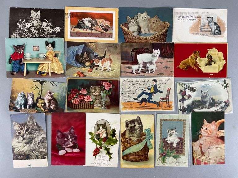 Postcards - 80+ Cats