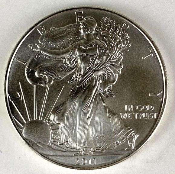 2011 US Mint American Silver Eagle 1 oz .999 Fine Silver