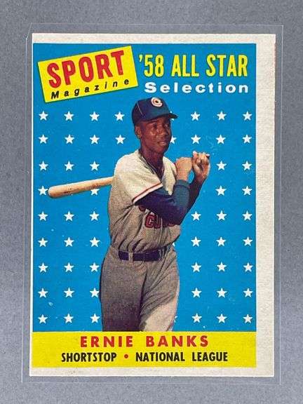 1958 Topps Ernie Banks All-Star #482
