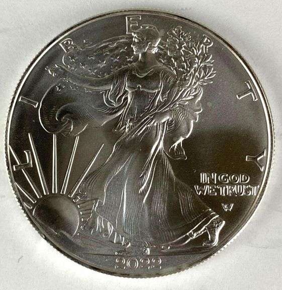 2022 US Mint American Silver Eagle 1 oz .999 Fine Silver