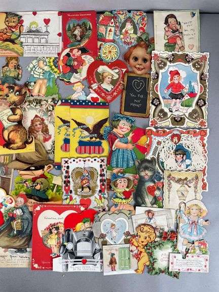 Group of Vintage Valentines