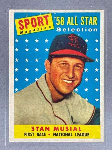1958 Topps Stan Musial All-Star #476