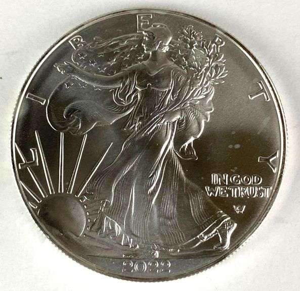 2022 US Mint American Silver Eagle 1 oz .999 Fine Silver