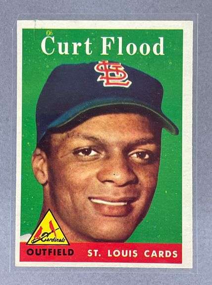 1958 Topps Curt Flood #464 Rookie