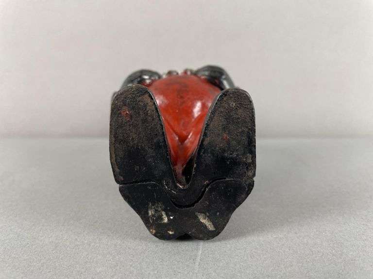 Antique John Harper Golliwog Cast Iron Bank
