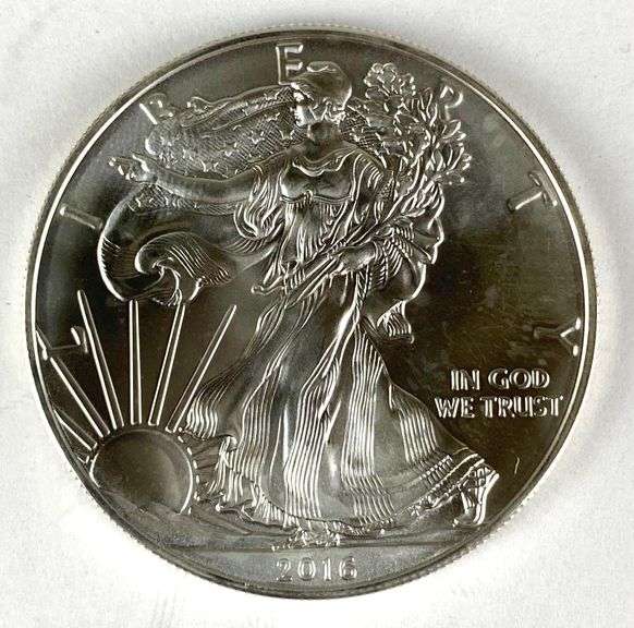2016 US Mint American Silver Eagle 1 oz .999 Fine Silver