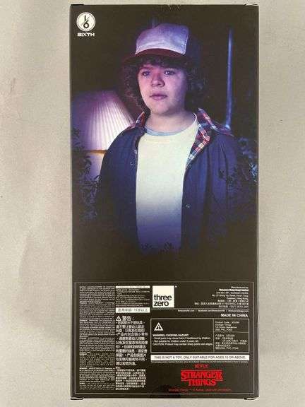 Three Zero Stranger Things Dustin Henderson Collectible Figure