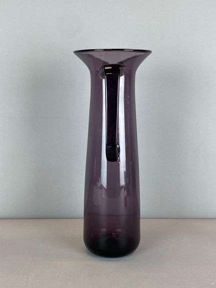 Blenko Amethyst Glass Pitcher