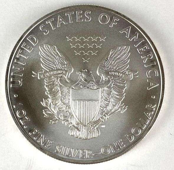 2008 US Mint American Silver Eagle 1 oz .999 Fine Silver