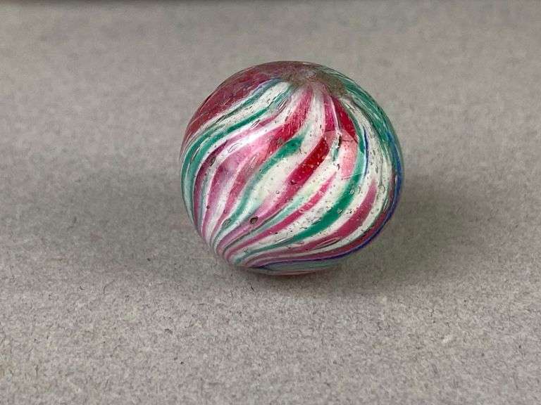 Antique German Glass Onion Marble
