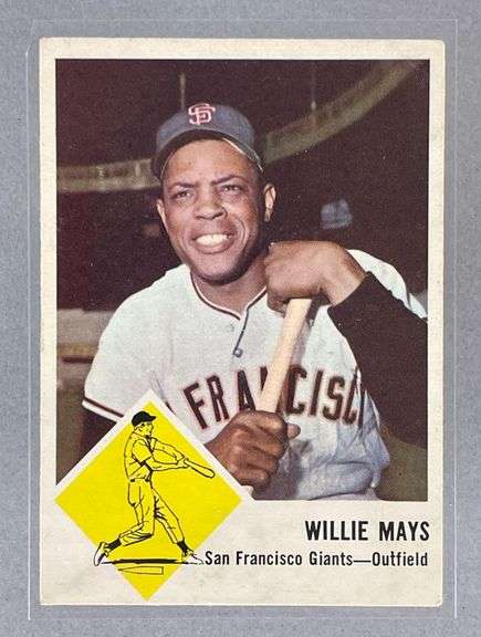 1963 Fleer Willie Mays #5