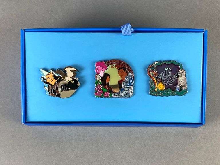 Disney ParkPack Mulan Enamel 3-Pin Set