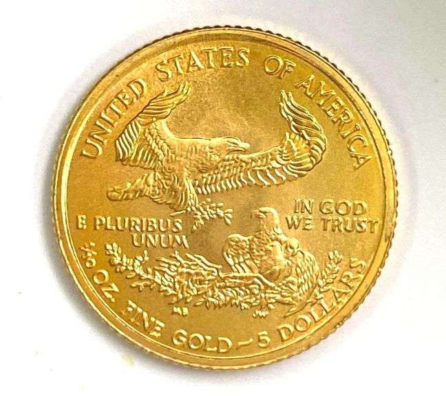 2001 US Mint $5 1/10th oz American Gold Eagle