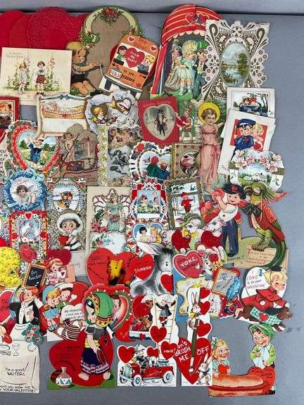 Group of Vintage Valentines