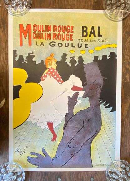 Group of 4 French Art Prints