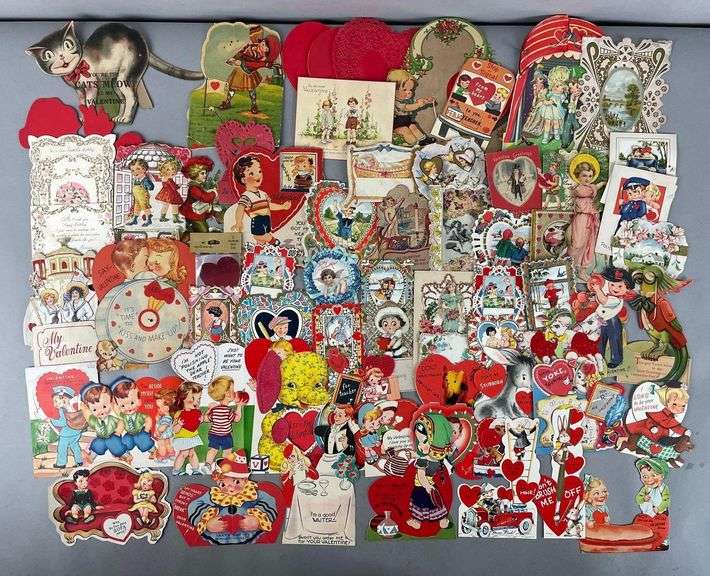 Group of Vintage Valentines