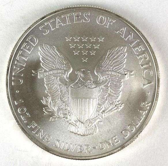 2004 US Mint American Silver Eagle 1 oz .999 Fine Silver