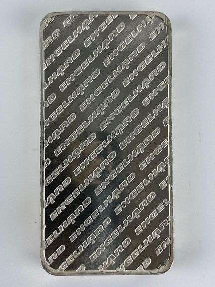 Engelhard Eagle 10 oz .999 Fine Silver Ingot/ Bar
