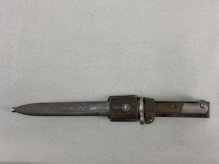 Yugoslavian M1924 Mauser Bayonet with Scabbard