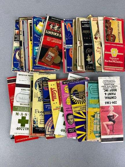 Group of Vintage Advertising Matchbooks