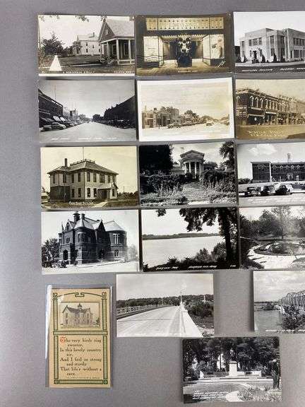 Postcards - 21 Real Photo Nebraska