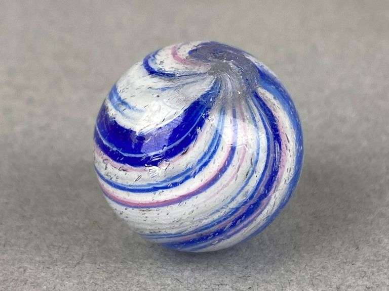 Antique German Glass Onion Marble