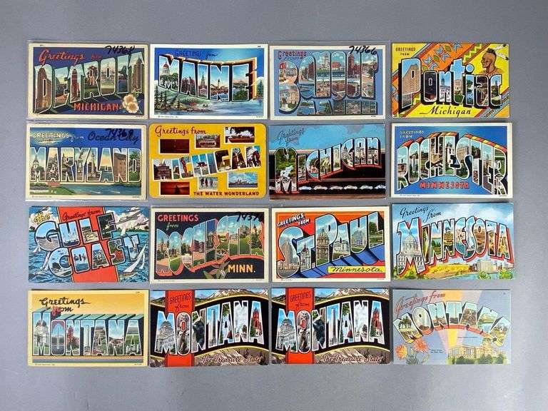 Postcards - 70+ Large Letter