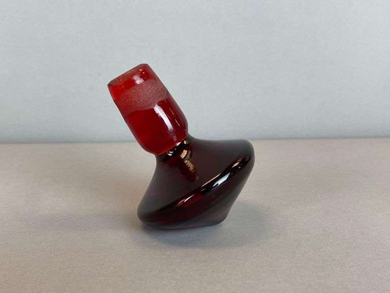 Amberina Art Glass Decanter