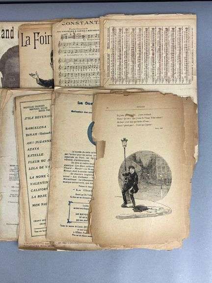 Group of Vintage Sheet Music