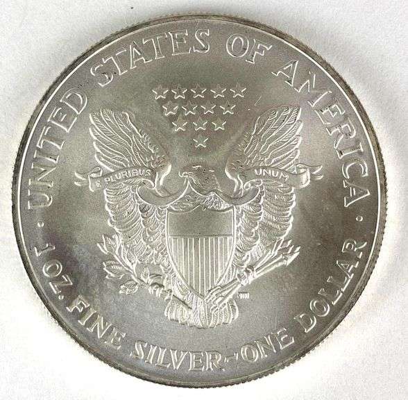 2005 US Mint American Silver Eagle 1 oz .999 Fine Silver