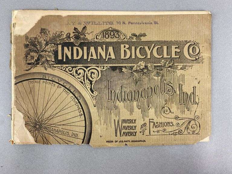 1893 Indiana Bicycle Co. Catalog