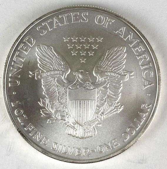 2004 US Mint American Silver Eagle 1 oz .999 Fine Silver