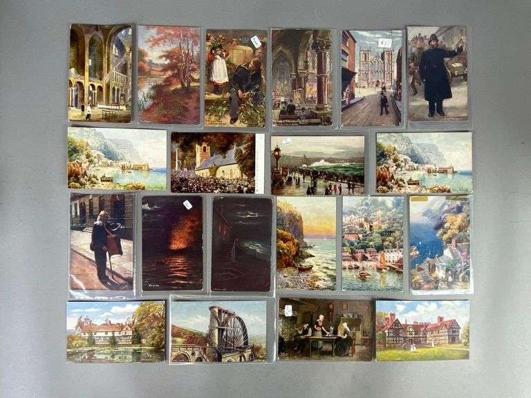 Postcards - 490+ Raphael Tuck Oilettes from Series