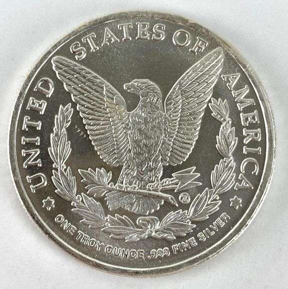 US Morgan Dollar Replica 1 oz .999 Fine Silver Round
