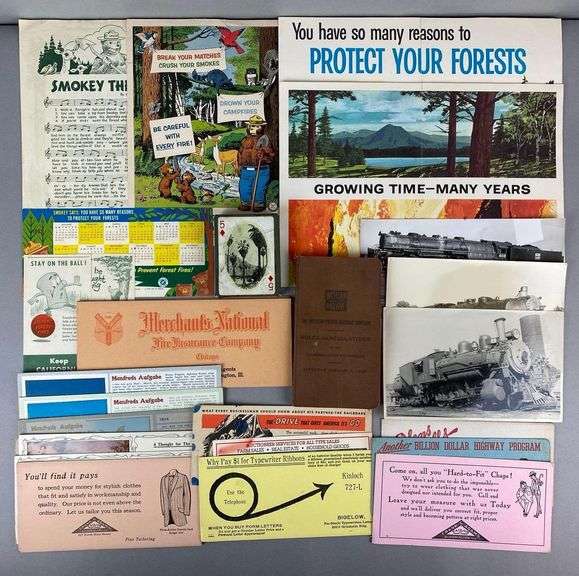 Group of Assorted Ephemera Items - Matthew Bullock Auctioneers