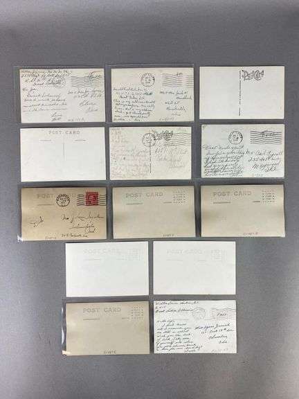 Postcards - 13 Real Photo Great Lakes Illinois US Naval Training Center