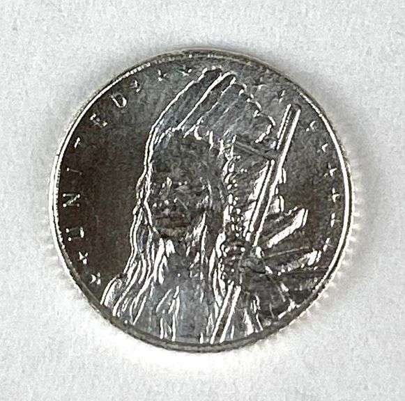1 GRAM  Indian OZ Mint 1g .999 Silver Round