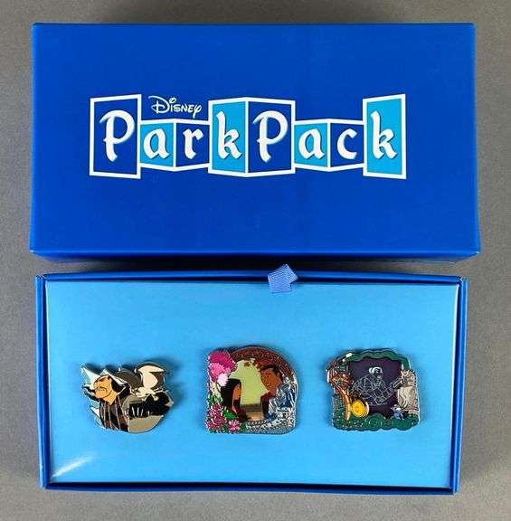 Disney ParkPack Mulan Enamel 3-Pin Set