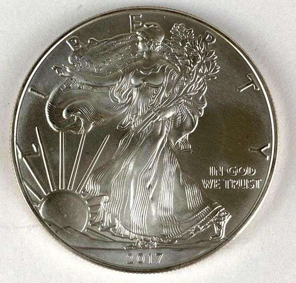 2017 US Mint American Silver Eagle 1 oz .999 Fine Silver