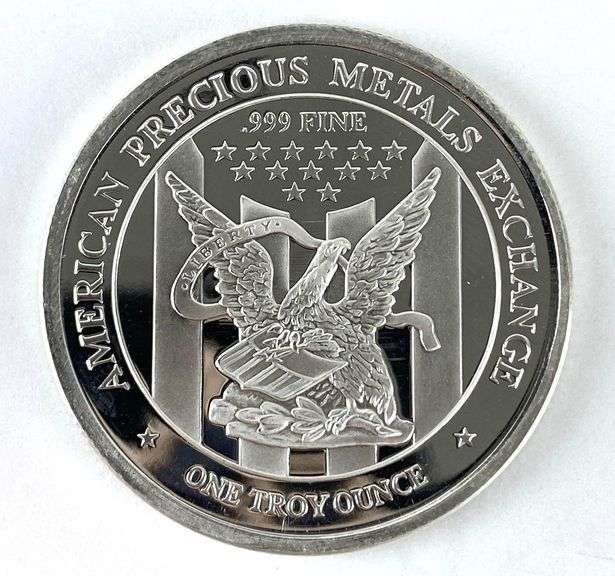 APMEX Liberty 1 oz .999 Fine Silver Round