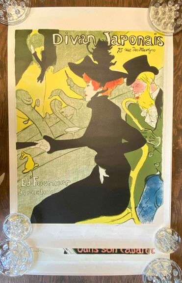 Group of 4 French Art Prints