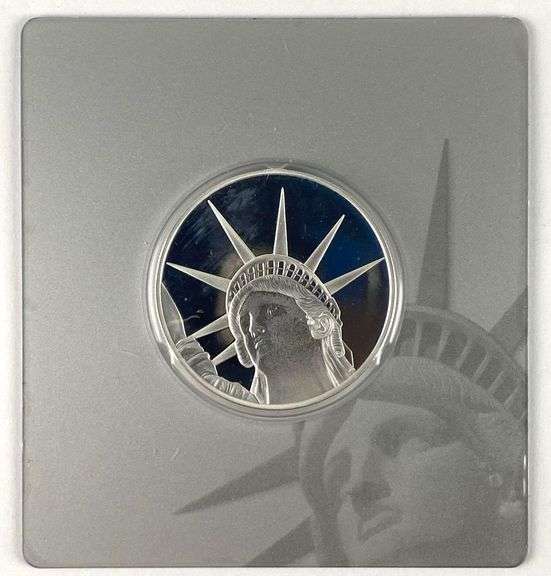 2019 Solomon Islands Lady Liberty $4 1.5 oz .999 Silver Coin