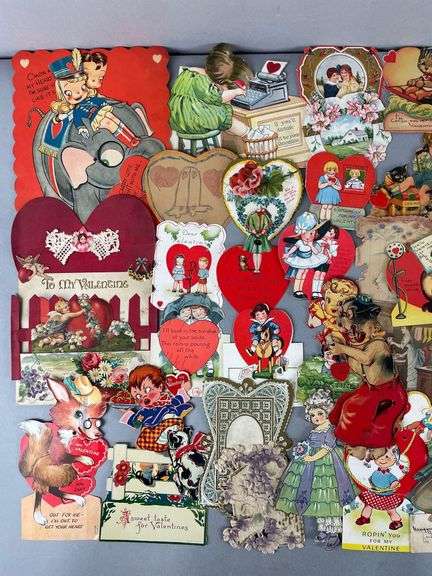 Group of Vintage Valentines
