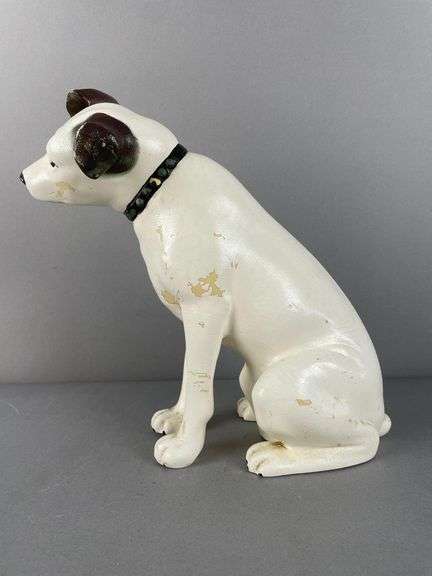 Vintage RCA Nipper Plastic Store Advertising Display Dog