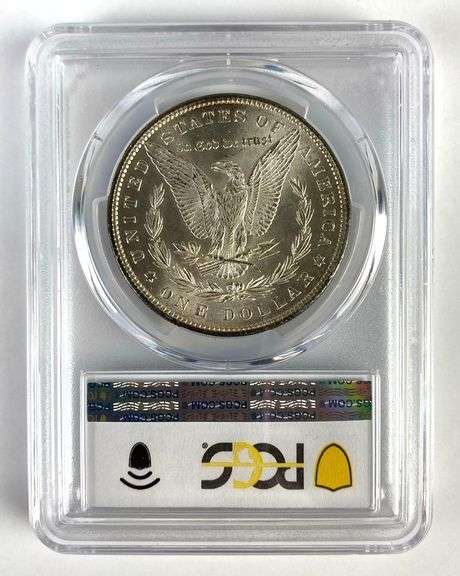 PCGS Graded 1885 US $1 Morgan Silver Dollar MS64