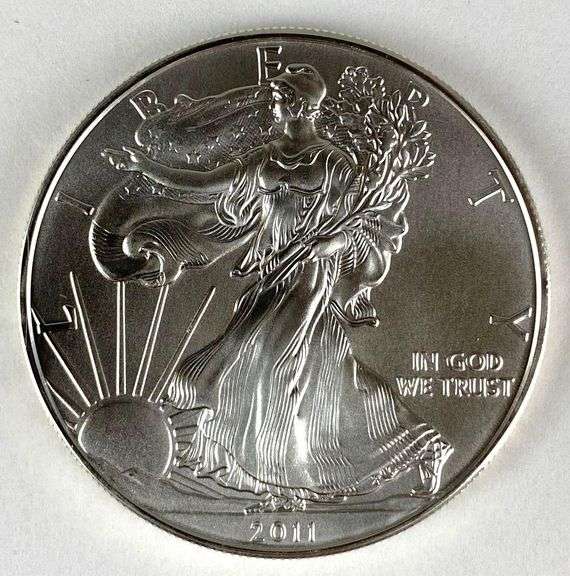 2011 US Mint American Silver Eagle 1 oz .999 Fine Silver