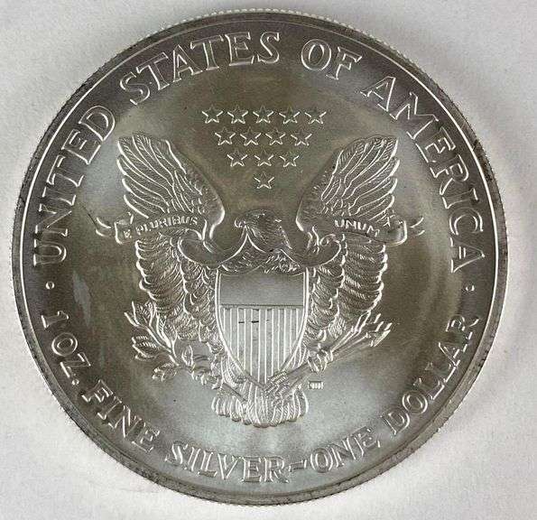 2003 US Mint American Silver Eagle 1 oz .999 Fine Silver